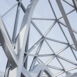 vertical-low-angle-shot-ceiling-white-geometrical-buildings